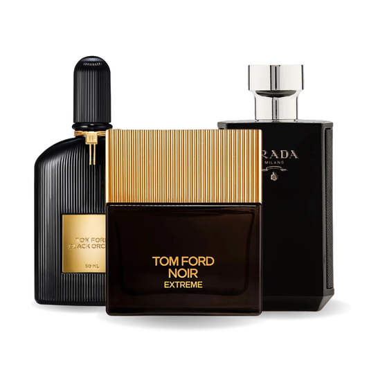 Promocyjny pakiet 3 perfum: BLACK ORCHID, NOIR EXTREME i PRADA INTENSE 100 ml.